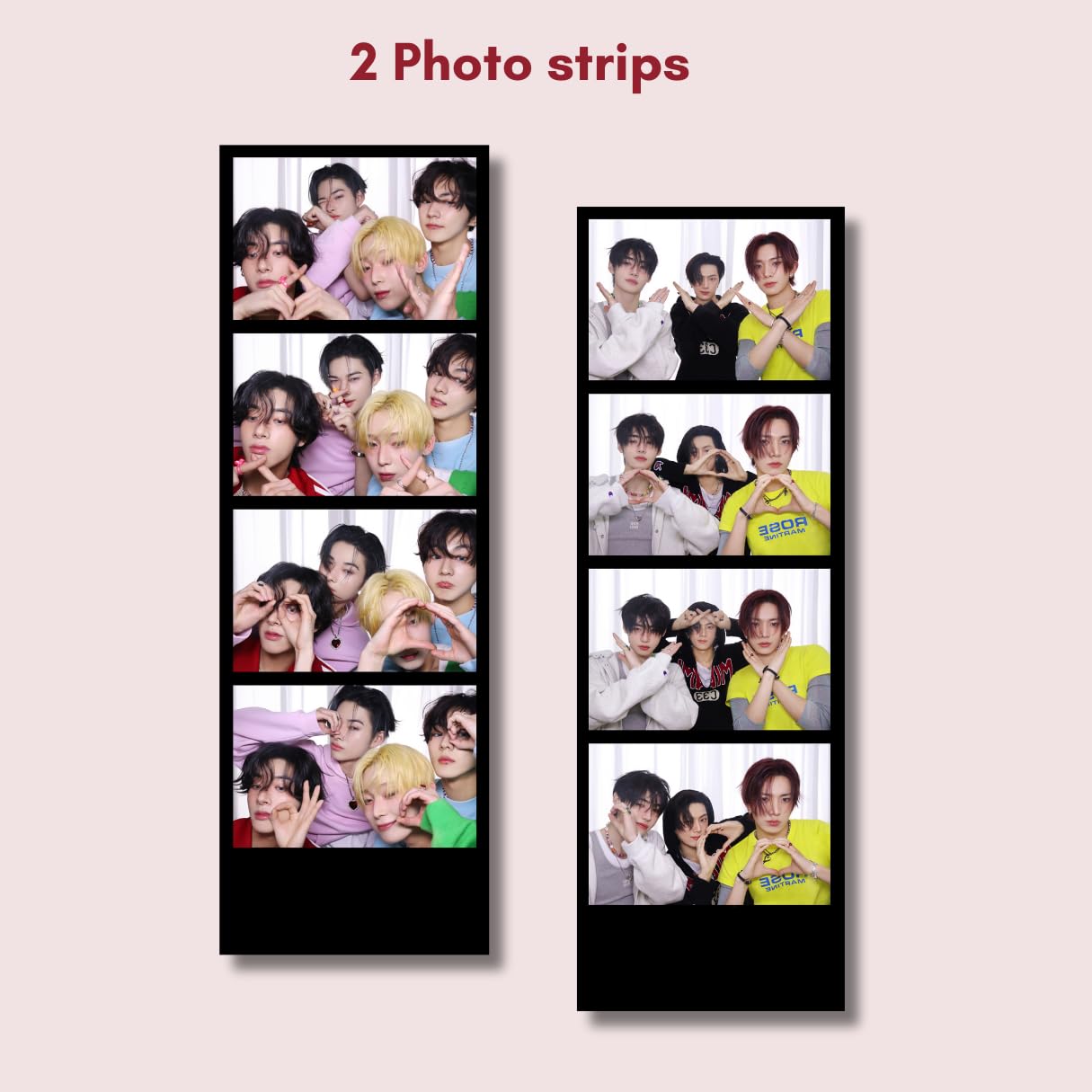 Enhypen Poster Combo Pack of 4 Poster, 10 Photocards, 10 Polaroids